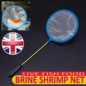 ARTEMIA / BRINE SHRIMP HARVESTING NET, LIVE FISH FOOD, CULTURE ZOOPLANKTON SIEVE - Picture 1 of 6