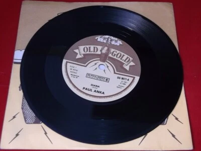 Paul Anka:  Diana   UK   EX++  OLD GOLD    7" - Image 1 of 2