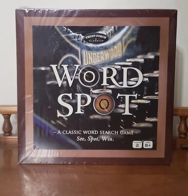 Front Porch Word Spot Classic Word Search Game Barnes & Noble Exclusive  NIB - Image 1 of 2