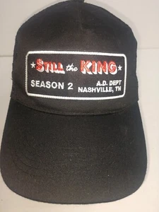 STILL the KING SEASON 2 A.D. DEPT NASHVILLE, TN BALCK HAT CAP OTTO ONE SIZE FITS - Picture 1 of 7