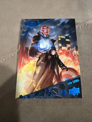 2021 Marvel Premier Red Skull Blue /49 - Image 1 of 2
