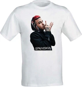 T-Shirt Maglietta SFERAEBBASTA Sfera ebbasta - hip hop rap bhmg uomo donna bamb - Foto 1 di 12
