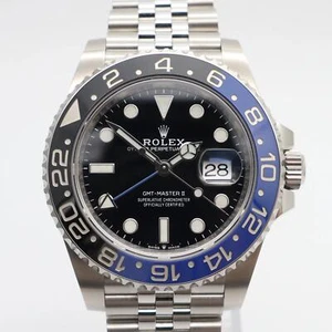 2025 New Rolex 126710BLNR GMT-Master II Batgirl Steel Ceramic Jubilee Watch - Picture 1 of 13