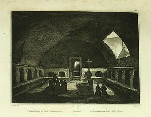 ROMA:Colombario di San Sebastiano.Acquaf/Acc.AUDOT.1836 - Bild 1 von 1