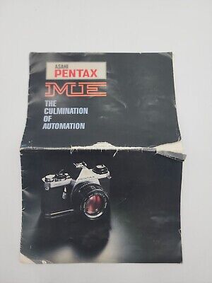 Vintage Asahi Pentax ME 35mm SLR Film Camera Manual Culminations Of Automation • 7.72€