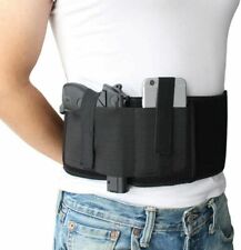 Tactical Belly Band Holster Concealed Hidden Carry Pistol Hand Gun Waist Belt US