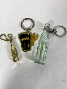 Coca Cola Vintage Key Chain Lot AA2 - Picture 1 of 2
