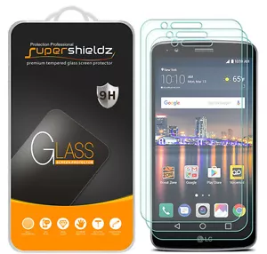 3X Supershieldz for LG Stylo 3 Tempered Glass Screen Protector Saver - Picture 1 of 5
