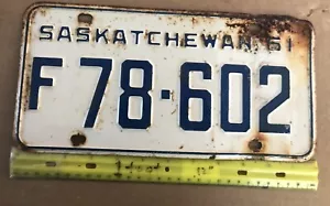 *RJ, Targa, Canada, Saskatchewan, 1961, F 78 - 602 - Foto 1 di 1