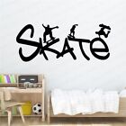Skate Cartoon Wall Decals Mural Art Diy Poster for Living Room Art Wall Stickers