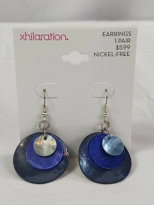 Pendientes perforados xhilaration 1 par sin níquel para mujer bisutería de moda Foto 1 de 4