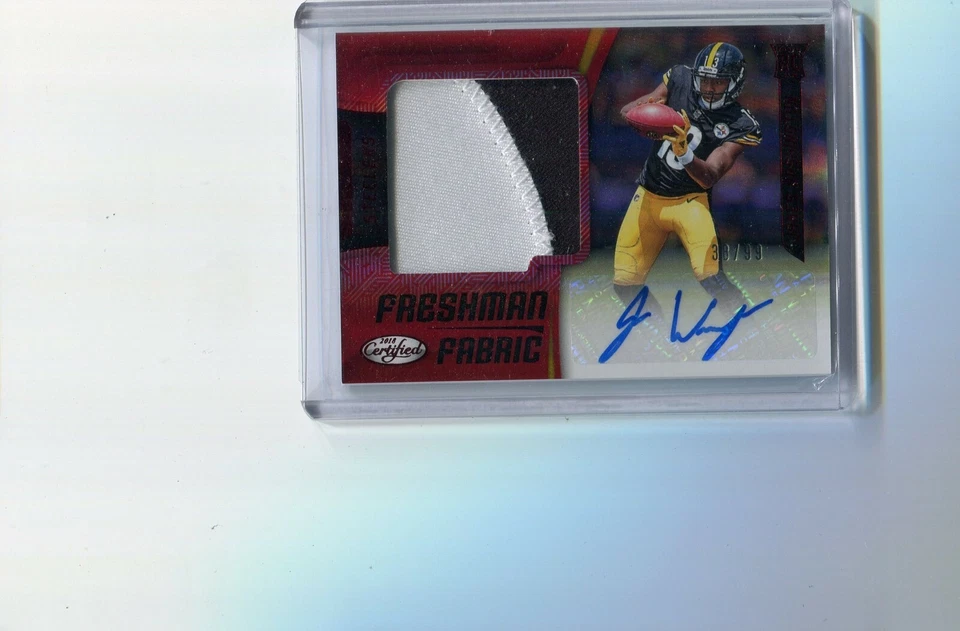 2018 Certified Freshman Fabric Mirror Red James Washington Auto Rookie Patch /99 - Image 1 of 1