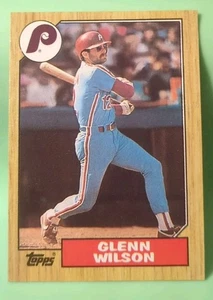 1987 Topps - Glenn Wilson #97 - Philadelphia Phillies  - Picture 1 of 2
