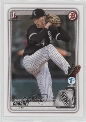 2020 Bowman Draft 1st Edition Garrett Crochet #BD-95 - Image 1 of 2