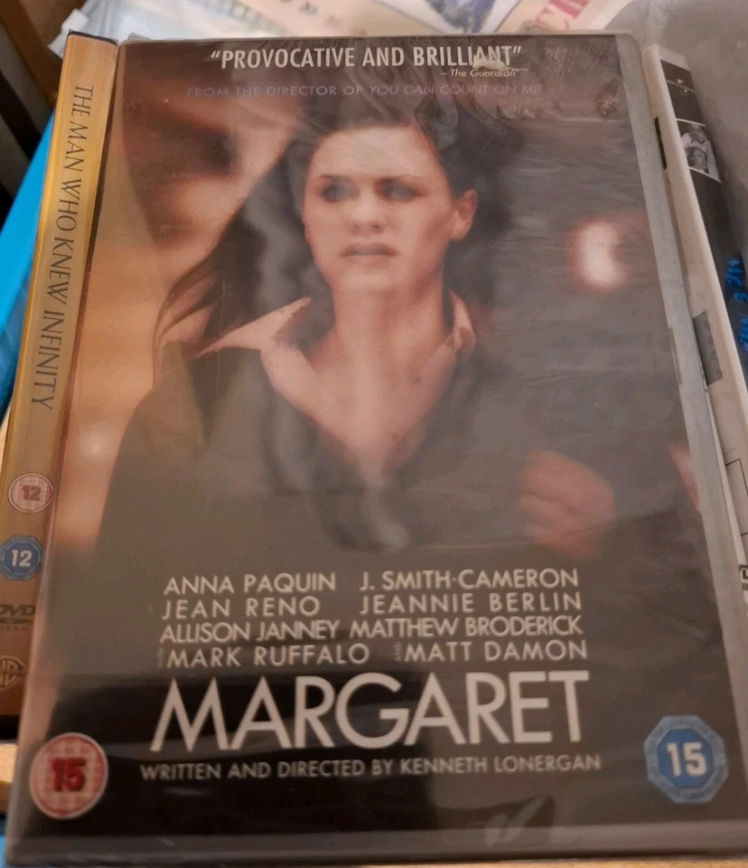 MARGARET 2011 DVD ANNA PAQUIN MATT DAMON R2 UK Brand New Factory Sealed  - Image 1 of 2