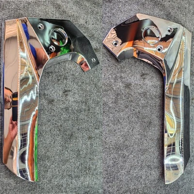 Cubiertas de marco de carenado cromadas aptas para Honda Goldwing Gold Wing GL1800 2001-2017 Foto 1 de 4