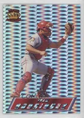 1995 Pacific Crown Collection Prisms Ivan Rodriguez #137 HOF - Image 1 of 2