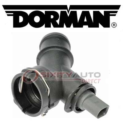 Dorman Lower Radiator Coolant Hose Connector for 2009-2012 Audi S3 Belts ir - Image 1 of 4