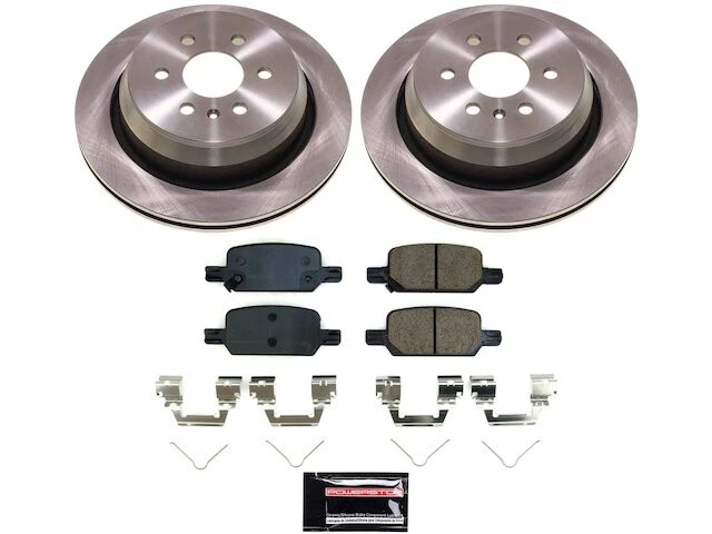 Kit de pastillas de freno trasero y rotor para GMC Canyon DY965VX 2021-2022 Foto 1 de 1
