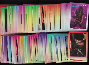 1991 Brockum ROCK CARDS Incomplete Set of 273 of 288 Cards (15 Missing Cards) - Picture 1 of 2