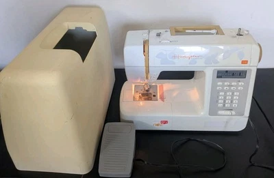 Husqvarna Viking HuskyStar C10 Sewing Machine Tested = 100% Working. - Image 1 of 4