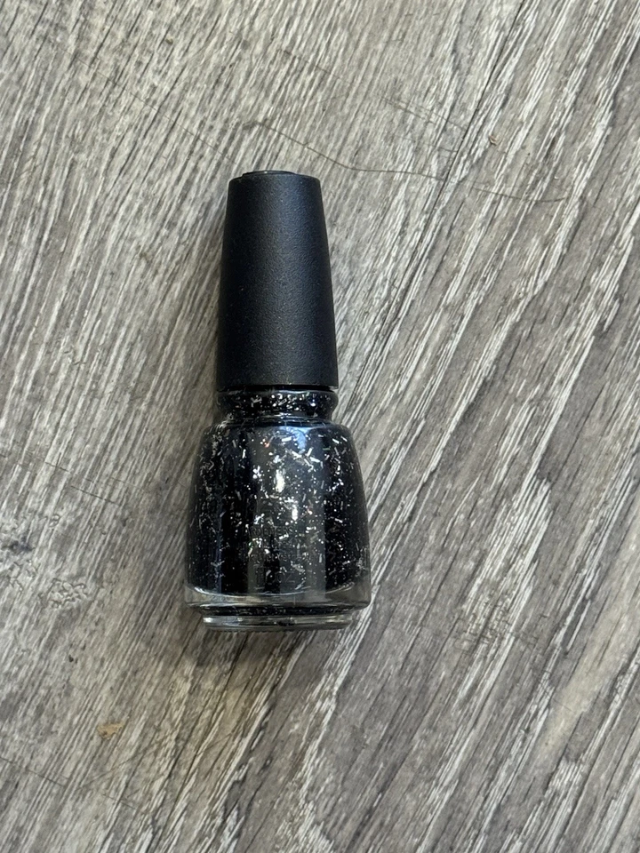 China Glaze Nail Polish "1818 GLITTER IS THE NEW BLACK" DRIPPIN' IN GLITZ 2022 - Image 1 of 1