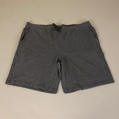 Pantalones Cortos Eddie Bauer Lounge Para Hombre XXL Gris Tejido Cordón Informal Calce Relajado Foto 1 de 4
