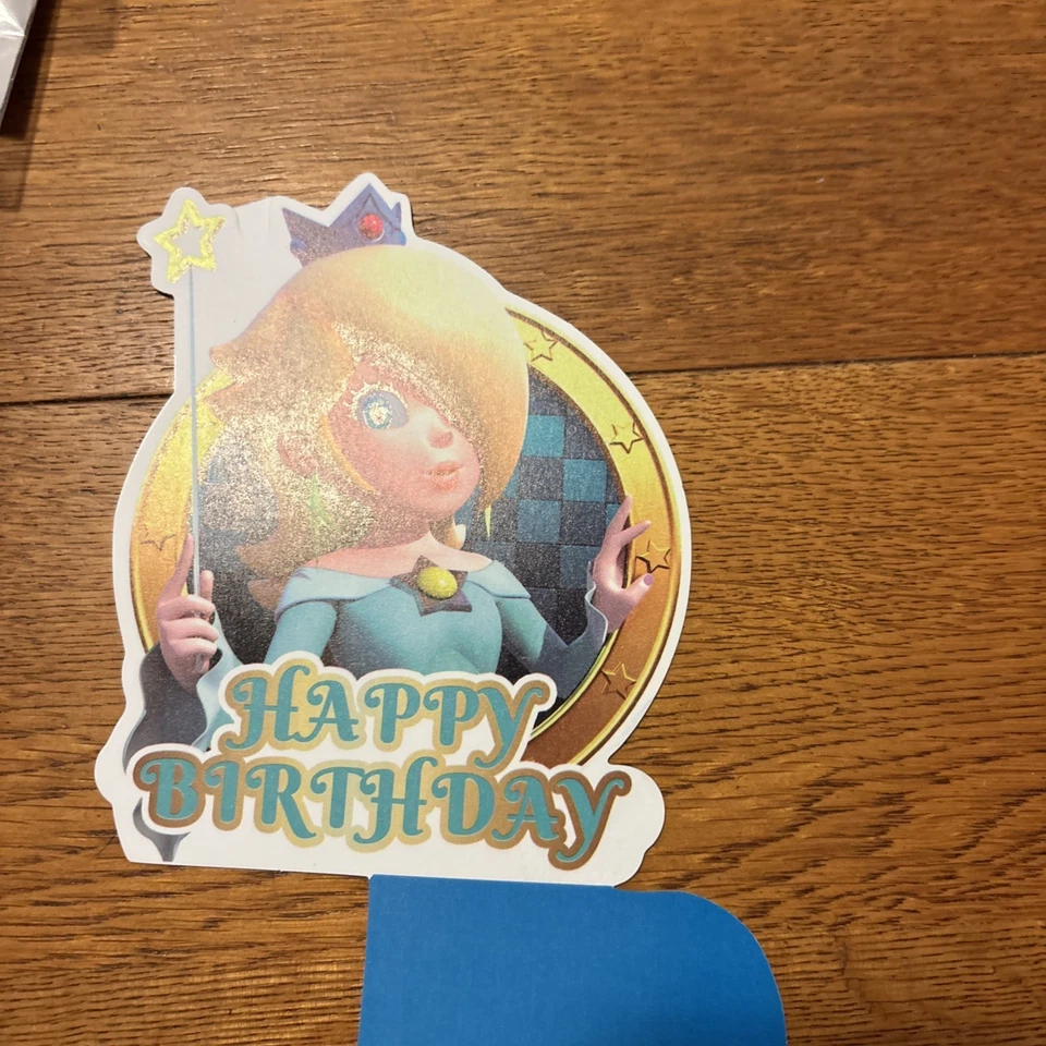 Princess Peach 7pc Honeycomb Table Decorations Birthday Party Supplies New - Image 1 of 4