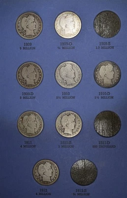 Juego de inicio de cuarto de barbero PODS 1906-18 *cara de $5* *Envío y devolución gratis después del primer artículo* Foto 1 de 3