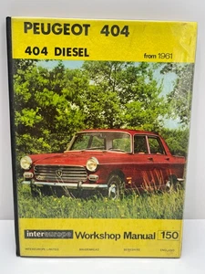 Peugeot 404 Diesel from 1961 Workshop Manual Intereurope 150 - Foto 1 di 11