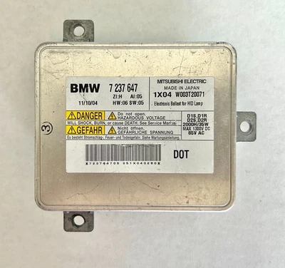 OEM 09-13 BMW Z4 E89 Lastre de xenón HID D1S Módulo de unidad de control de bombilla ECU Computadora Foto 1 de 2