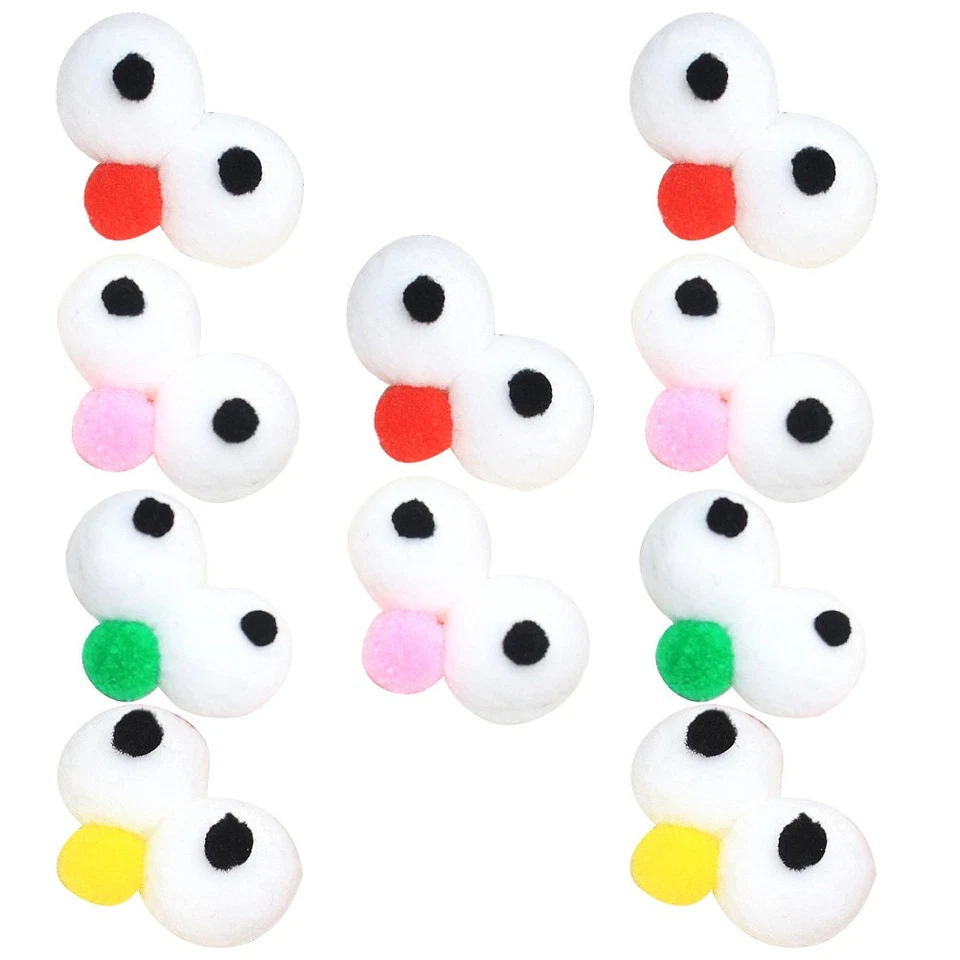  10 pezzi occhi giocattolo artificiale occhi finti decorativi occhi artificiali - Immagine 1 di 4