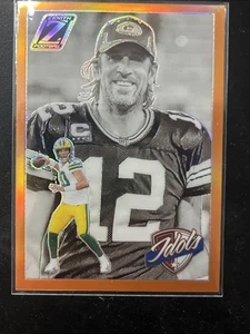 2024 Panini Zenith - Idols Aaron Rodgers, Jordan Love #13 Orange - Picture 1 of 2