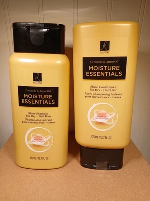 JUEGO DE CHAMPÚ Y ACONDICIONADOR AVON ELASTINA HIDRATANTE CERAMIDA Y ACEITE DE ARGÁN BRILLO 12,7 FL Foto 1 de 4