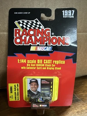 Mini coche diecast Racing Champions NASCAR 1997 edición 1:144 - Brett Bodine #11 Foto 1 de 3