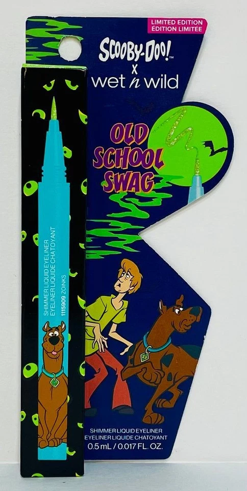 New Scooby Doo x Wet n Wild Limited Edition Zoinks Shimmer Liquid Eyeliner - Image 1 of 1