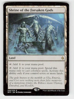 Battle for Zendikar #245 Shrine of the Forsaken Gods - Image 1 of 2