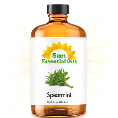 8Oz - Spearmint Essential Oil - 8 Fluid Ounces - Image 1 of 4