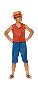 Brandneu Affe D. Luffy Kinderkostüm Größe XL - Bild 1 von 4