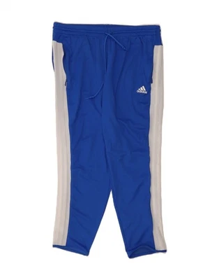 ADIDAS Womens Tracksuit Trousers UK 20/22 XL  Blue Colourblock Polyester AX04 - Image 1 of 3