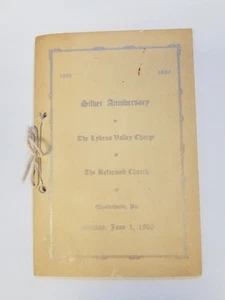 25th Anniversary The Lykens Valley Charge Elizabethville Pa. 1905-1930 Booklet - Picture 1 of 7