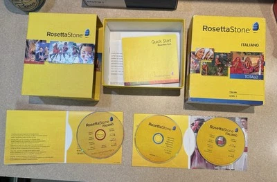 Rosetta Stone Italian Level 1 Version 4 - Image 1 of 4