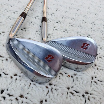 Bridgestone Forged 50 54 Wedge Lot of 2 RH Right Clubs Steel Shaft - Image 1 of 4