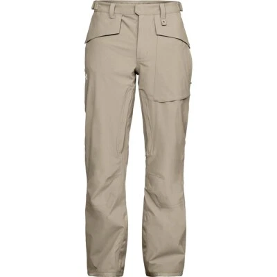 UNDER ARMOUR 男式无边雪裤 - Kahki - 大号 - 全新带标签 最后一个左 — 第 1/2 张图片