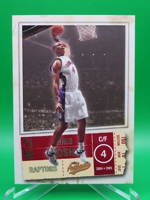 Tarjeta Fleer #30 de Chris Bosh, 2004-05, Toronto Raptors, alta calidad Foto 1 de 2