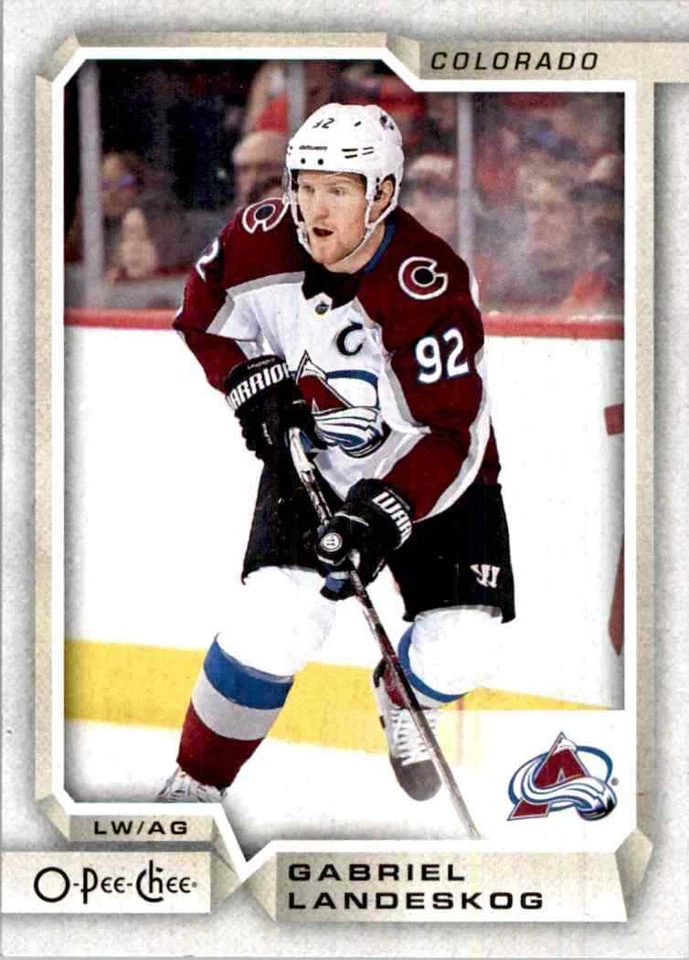 2018-19 O-Pee-Chee Gabriel Landeskog #230 - Image 1 of 2