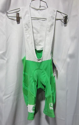 New With Tags Giordana Road Bike Cycling Bib Shorts - Green/White - Size XXS - Image 1 of 4