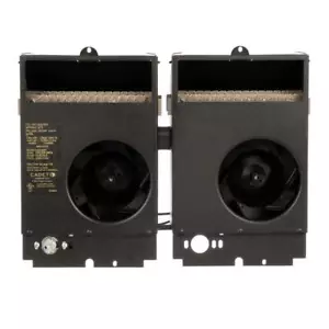 208-volt 3,000-watt Com-Pak Twin In-wall Fan-forced Replacement Electric Heater - Picture 1 of 9