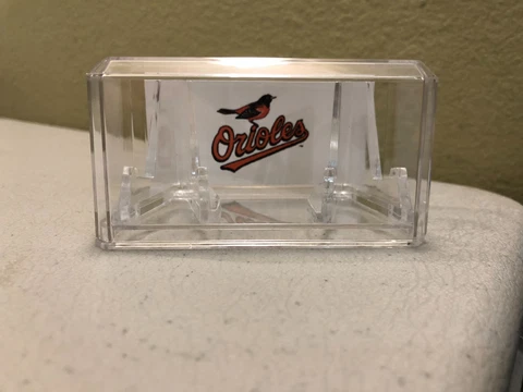 Baltimore Orioles Custom MLB World Series Champions Baseball 2 Ring Display Case Cover