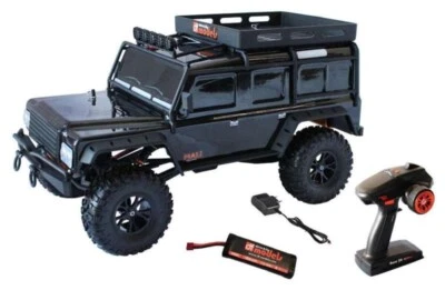 DF-Models DF-4J 4WD Crawler 2-Gang-LED 2023 Edition - Schwarz 1:10 RTR - 3118 - Bild 1 von 4
